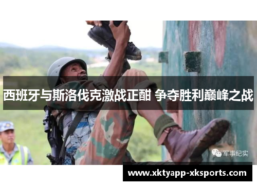 西班牙与斯洛伐克激战正酣 争夺胜利巅峰之战